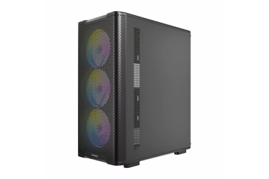 Antec Boîtier VX310 ARGB Noir - Mid Tower ATX