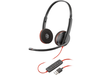 Plantronics Blackwire C3220 - Casque USB Stéréo Poly Polyvalen