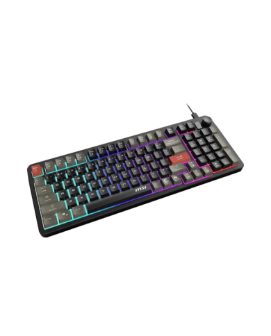 MSI FORGE GK110 FR - Clavier Gaming Méca-Membrane RGB AZERTY