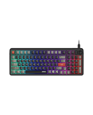 MSI FORGE GK110 FR - Clavier Gaming Méca-Membrane RGB AZERTY