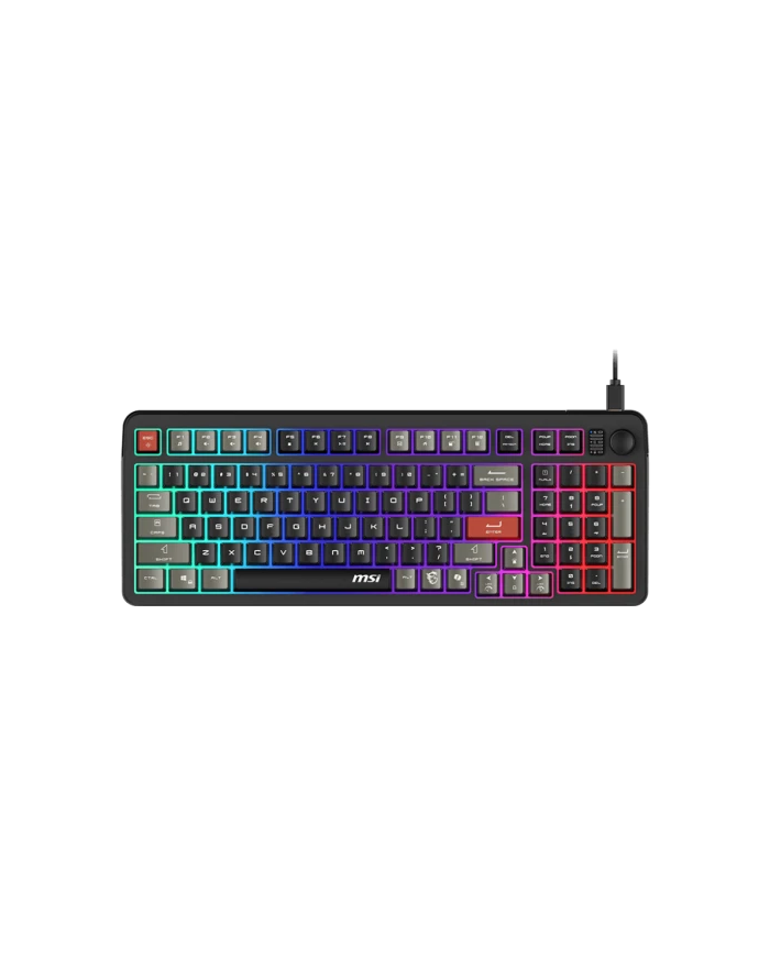 MSI FORGE GK110 FR - Clavier Gaming Méca-Membrane RGB AZERTY