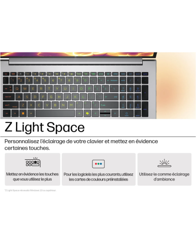 HP ZBook Fury 16 G11 - i9-13950HX - RTX 4060 - 32Go - 512Go SSD - 16" WUXGA 120Hz