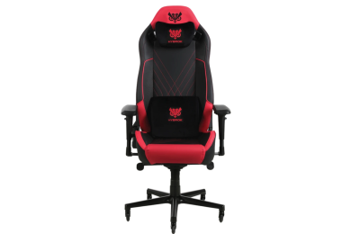 Hybrok FLY SHARK - Chaise Gamer Ergonomique 4D Noir/Rouge