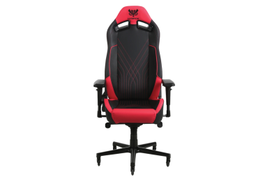 Hybrok FLY SHARK - Chaise Gamer Ergonomique 4D Noir/Rouge