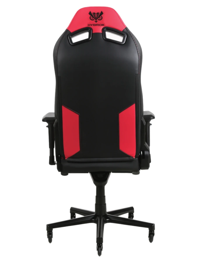 Hybrok FLY SHARK - Chaise Gamer Ergonomique 4D Noir/Rouge