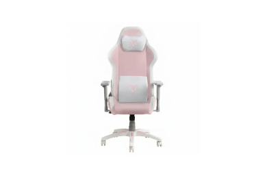 Hybrok GHOST PINK - Chaise Gaming Ergonomique Rose & Blanc