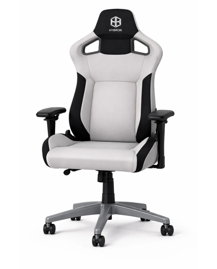 HYBROK SILENCE - Chaise Gaming Ergonomique 4D 155°
