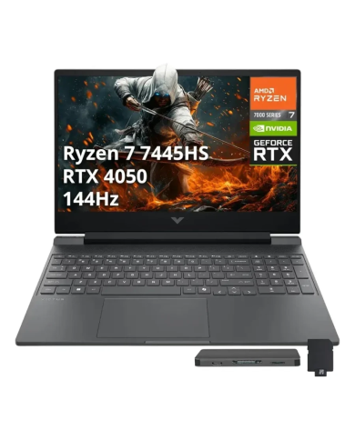 HP Victus 15 - Ryzen 7 7445HS - RTX 4050 6GB - 16Go - 512Go SSD - 15.6" 144Hz