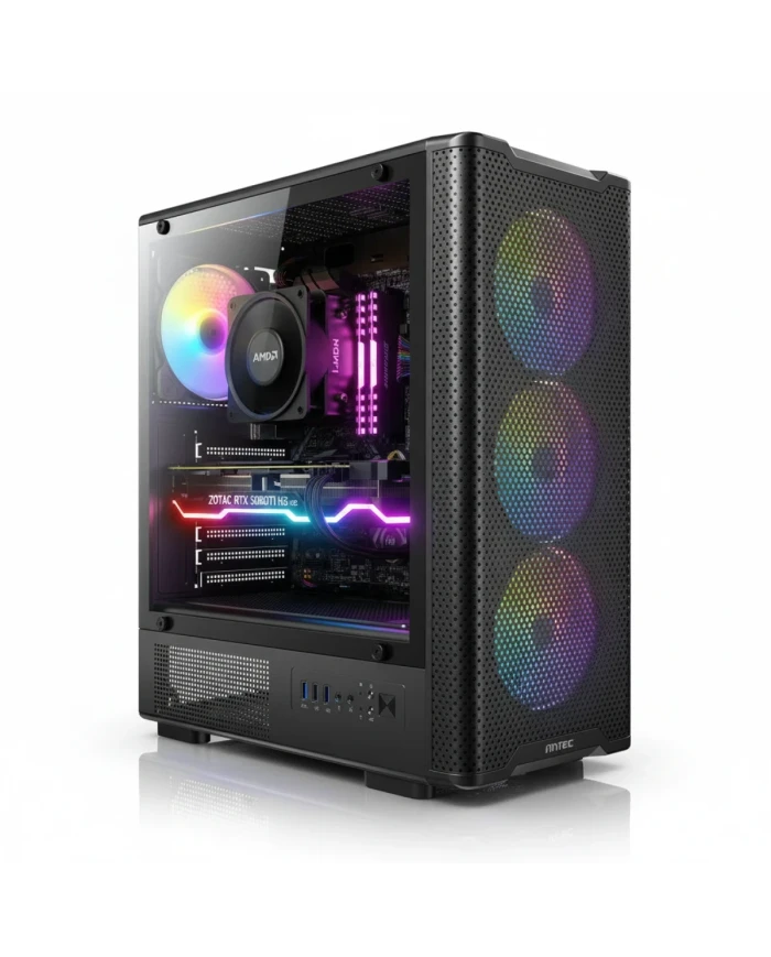 PC Gamer Ryzen 5 5600XT/RTX 5060 8GB/16GB DDR4/1TB SSD | PC Gamer Casa