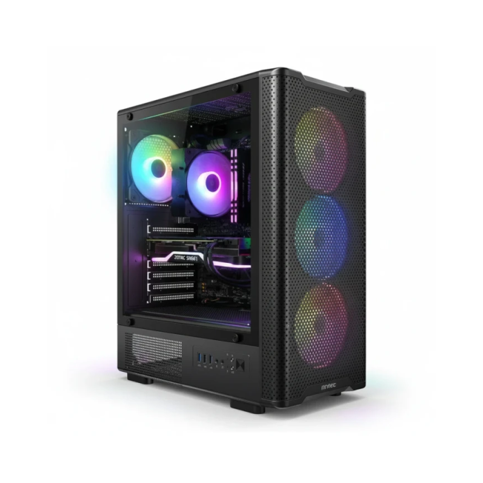 PC Gamer Ryzen 5 5600X/RTX 5060 8GB/16GB DDR4/1TB SSD