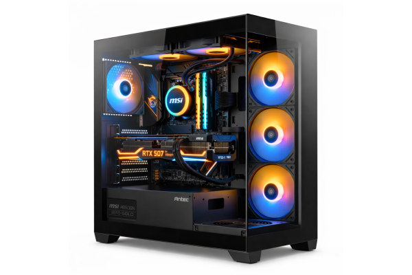 PC Gamer i7-12700KF/RTX 5070 12GB/64GB DDR4/2TB SSD