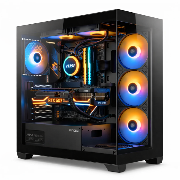 PC Gamer i7-12700KF/RTX 5070 12GB/64GB DDR4/2TB SSD