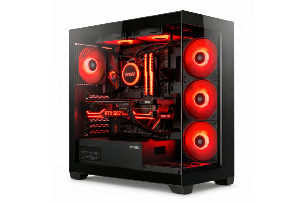 PC Gamer ULTRA 7 265KF/RTX 5070 Ti 12GB/32GB DDR5/2TB SSD