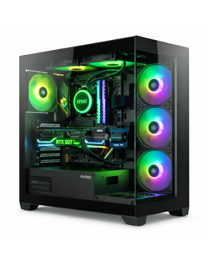 Produit - Ryzen 9 7900X - RTX 5070 - 32 Go DDR5 - 2 To SSD