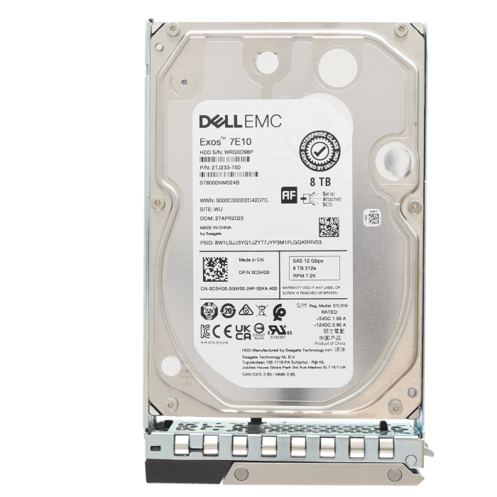 DELL EMC Exos 7E10 8TB