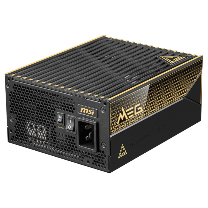 MSI MEG Ai1600T PSU ATX 3.1 PCIe 5.1 1600W Titanium