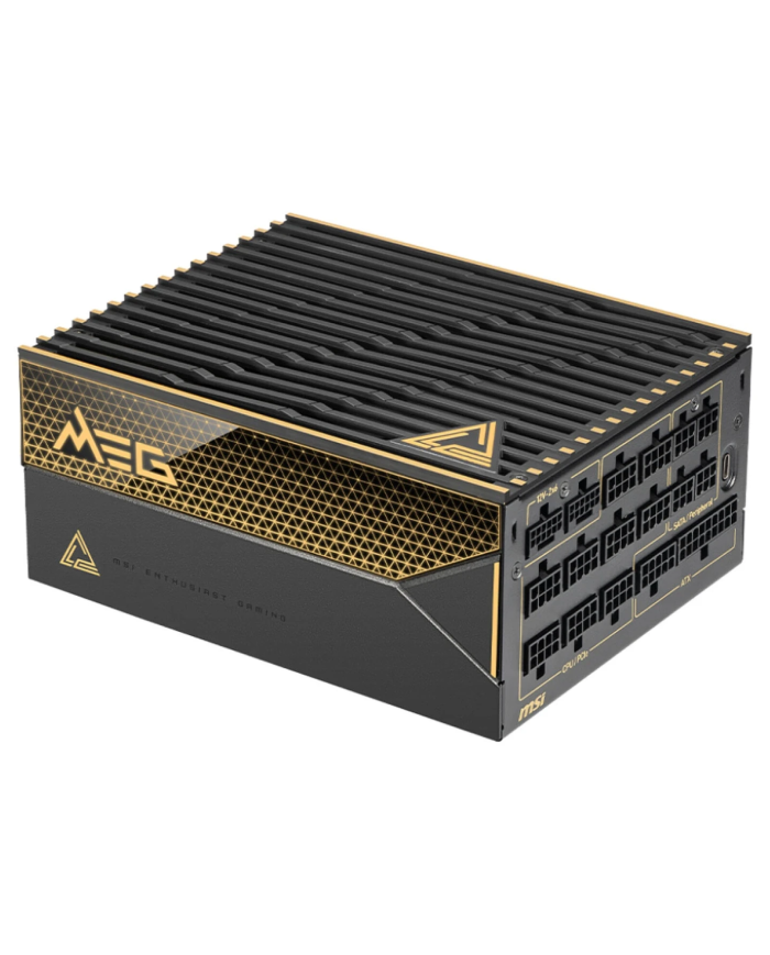 MSI MEG Ai1600T PSU ATX 3.1 PCIe 5.1 1600W Titanium