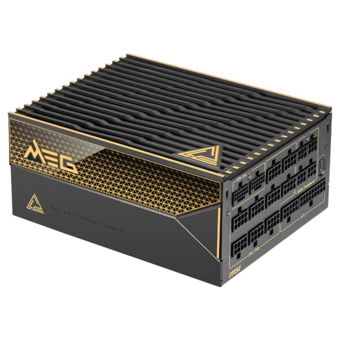 MSI MEG Ai1600T PSU ATX 3.1 PCIe 5.1 1600W Titanium