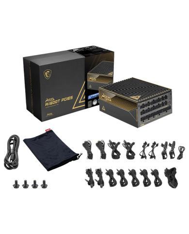 MSI MEG Ai1600T PSU ATX 3.1 PCIe 5.1 1600W Titanium