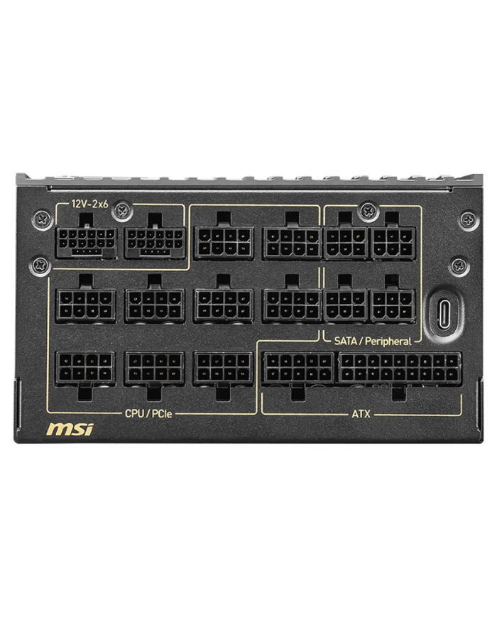 MSI MEG Ai1600T PSU ATX 3.1 PCIe 5.1 1600W Titanium