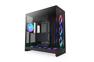 NZXT H9 Flow RGB+ Noir - Boîtier Moyen Tour ATX Verre Trempé