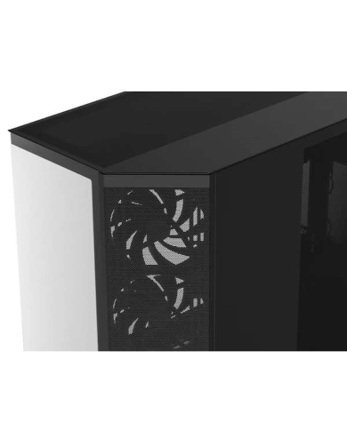 NZXT H9 Flow RGB+ Noir - Boîtier Moyen Tour ATX Verre Trempé