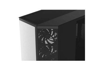 NZXT H9 Flow RGB+ Noir - Boîtier Moyen Tour ATX Verre Trempé