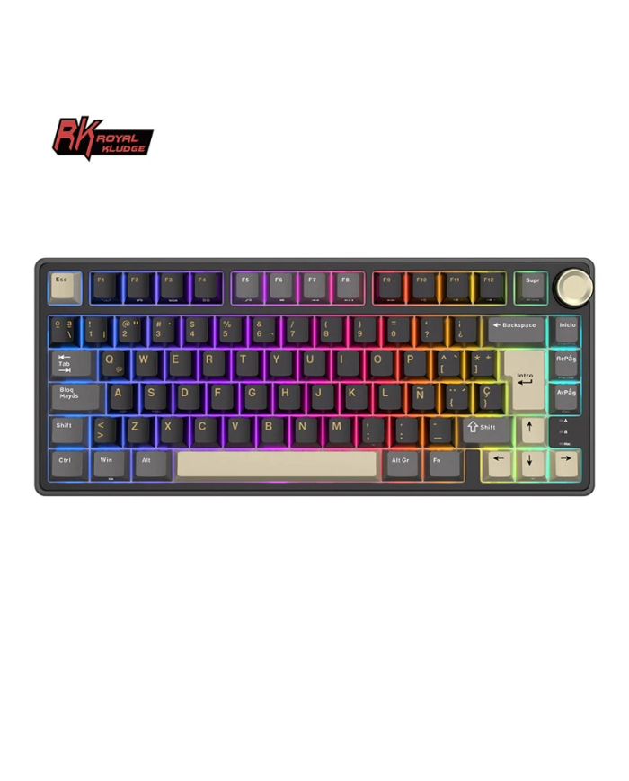 Royal Kludge R75 ISO-ES RGB - Clavier Mécanique 75% Hot-Swap