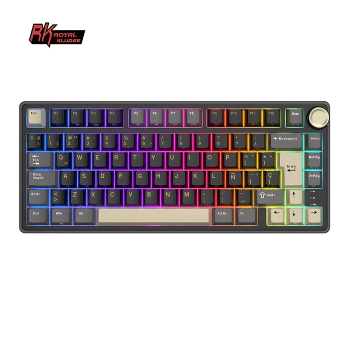 Royal Kludge R75 ISO-ES RGB - Clavier Mécanique 75% Hot-Swap