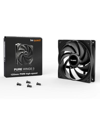 be quiet! Pure Wings 3 120mm PWM - Refroidissement Silencieux & Efficace
