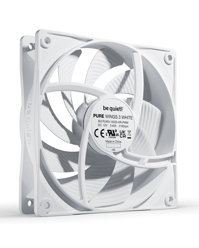 be quiet! Pure Wings 3 120mm PWM High Speed White - Pc Gamer Casa
