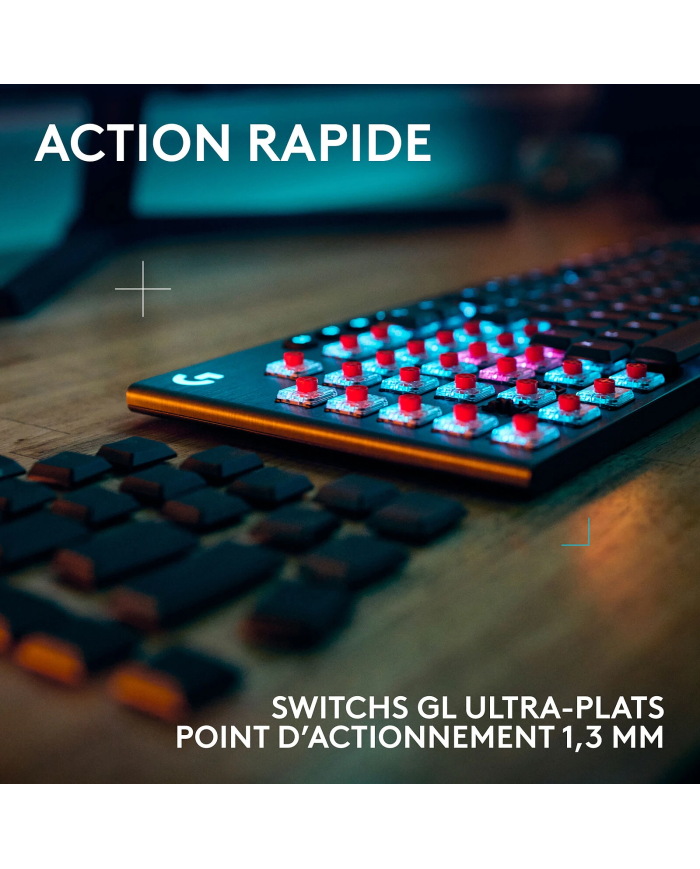 Logitech G G915 X LIGHTSPEED - Clavier Gamer Méca Low-Profile Tactile