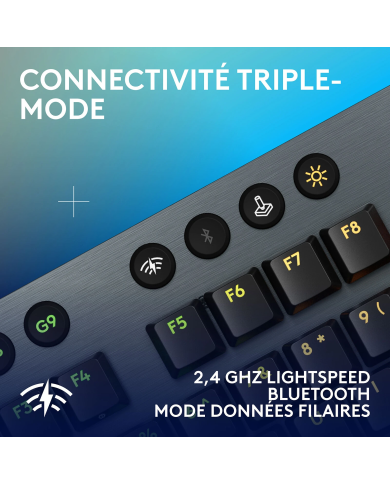 Logitech G G915 X LIGHTSPEED - Clavier Gamer Méca Low-Profile Tactile