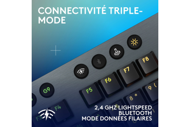Logitech G G915 X LIGHTSPEED - Clavier Gamer Méca Low-Profile Tactile