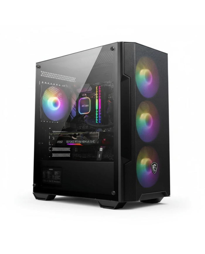 PC Gamer Ryzen 5 5500/RTX 3060 8GB/16GB DDR4/512GB SSD