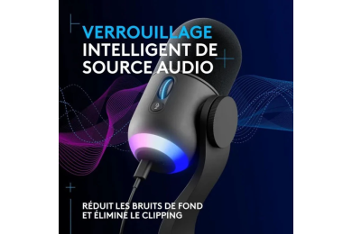 Pack Streaming Logitech Yeti GX - Microphone