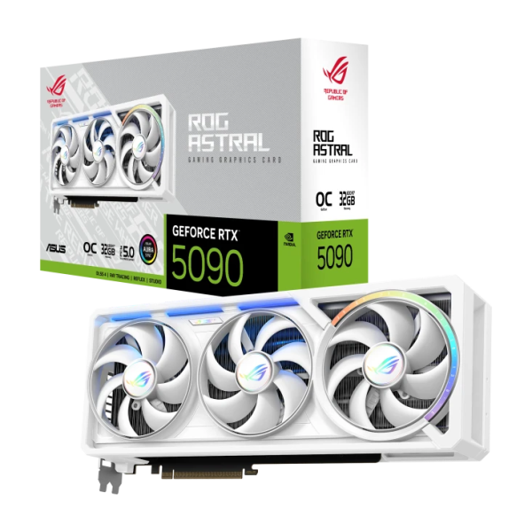 Asus ROG Astral RTX 5090 32GB GDDR7 WHITE OC - 7680x4320 165Hz
