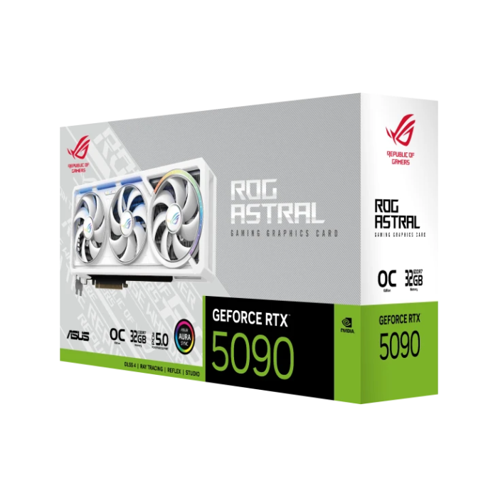 Asus ROG Astral RTX 5090 32GB GDDR7 WHITE OC - Cartes GARPHIQUE