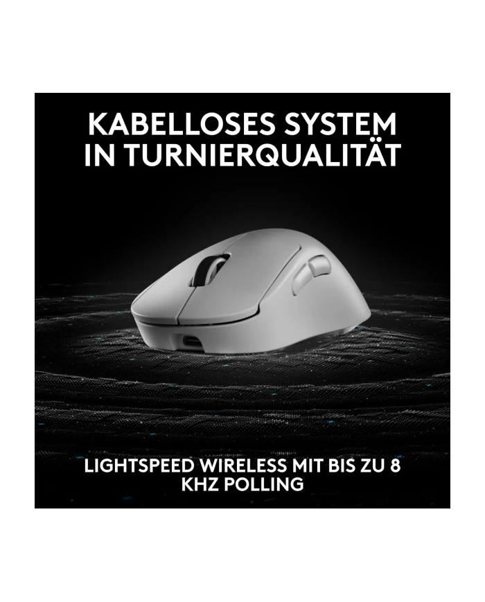 Logitech G Pro X Superlight 2 Lightspeed DEX White - 32K DPI - 60g - Sans-fil