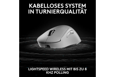 Logitech G Pro X Superlight 2 Lightspeed DEX White - 32K DPI - 60g - Sans-fil