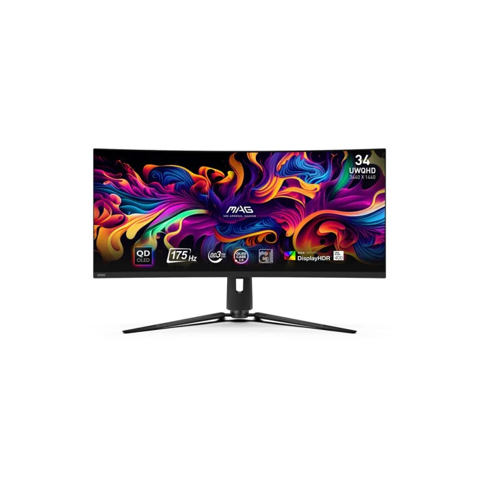 MSI MAG 341CQP QD-OLED - 34" UWQHD - 175Hz - 0.03ms - Incurvé
