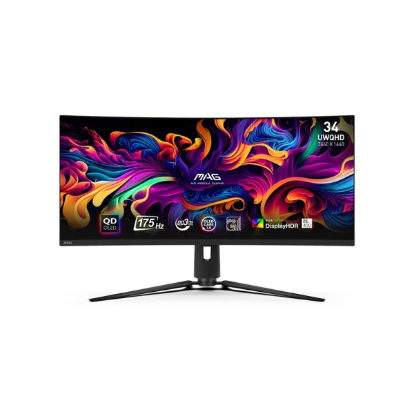 MSI MAG 341CQP QD-OLED - 34" UWQHD - 175Hz - 0.03ms - Incurvé