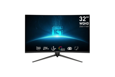 MSI G32CQ5P - 31.5" WQHD - 170Hz - 1ms - Dalle VA Incurvée 1500R