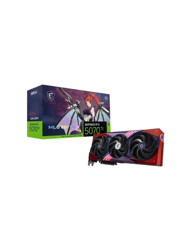 MSI GeForce RTX 5070 Ti 16G MLG EDITION OC - 16 Go GDDR7 - DLSS 4