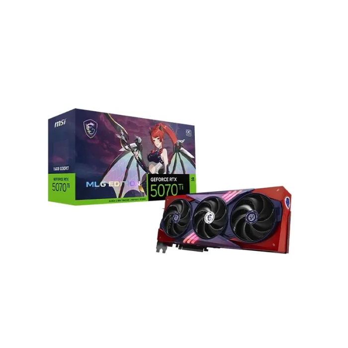 MSI GeForce RTX 5070 Ti 16G MLG EDITION OC - 16 Go GDDR7 - DLSS 4