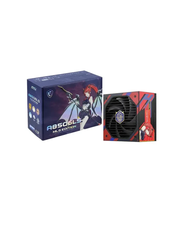 MSI A850GLS MLG EDITION - 850W - 80+ Gold - Full Modulaire