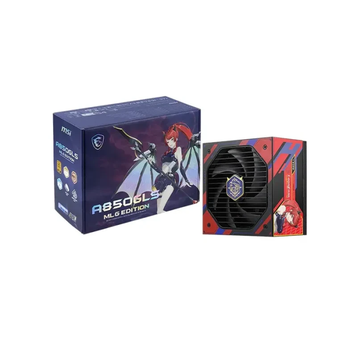 MSI A850GLS MLG EDITION - 850W - 80+ Gold - Full Modulaire