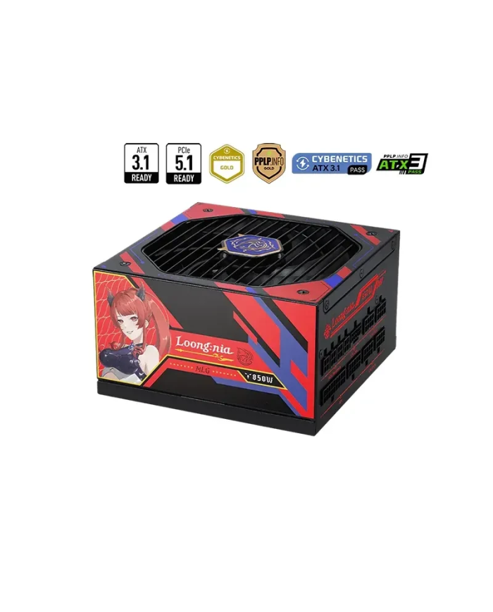 MSI A850GLS MLG EDITION - 850W - 80+ Gold - Full Modulaire