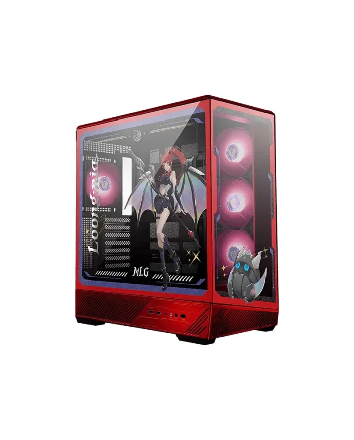 MSI PANO 130R MLG EDITION - Boîtier Moyen Tour - 4x ARGB - Panoramique