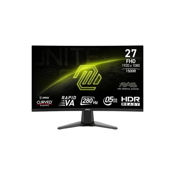 MSI MAG 276CXF - 27" Incurvé - Fast VA - 280Hz - 0.5ms